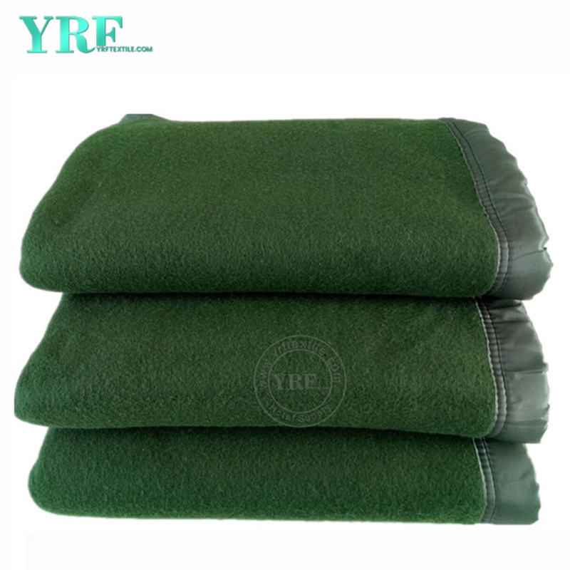 Yrf- Indonesia Humanitarian Aid Gray Blended Wool Blanket, China Survival Blanket, High Quality Green Wash Towels, Maximum Comfort Cheap Mattress Pad