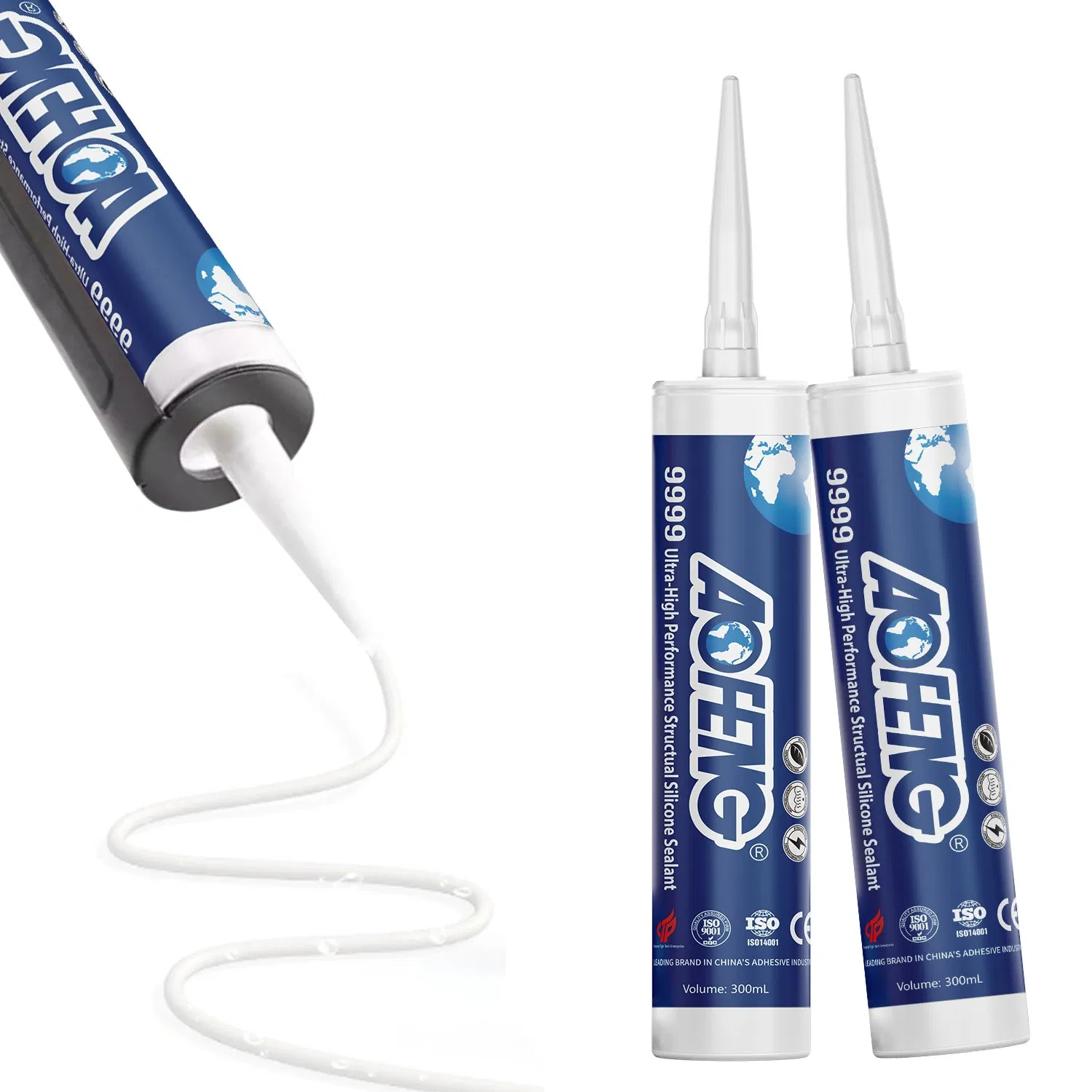 Premium Neutral Silicone Sealant for Wood and Structural Adhesives
