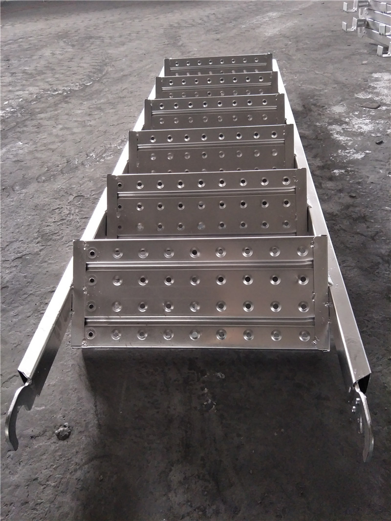 BS1139 Galvanized Scaffolding Parts Metal Stair Steel Q235 Ladder Scaffold Staircase