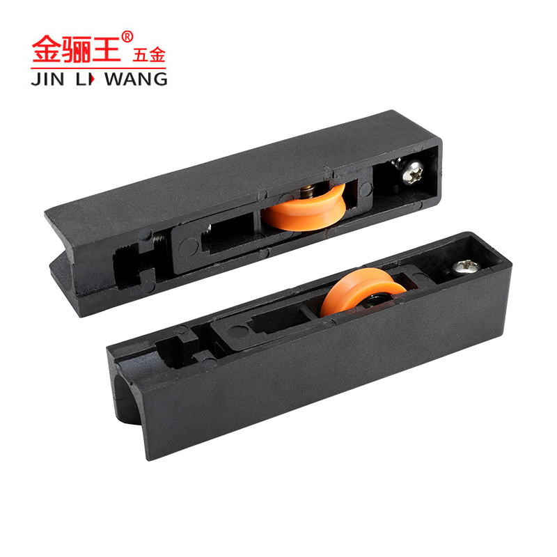 Adjustable PA Plastic UPVC Sliding Window Roller Nylon Single Wheel Track Roller Aluminum Door Pulley for Brazil Market Factory Price