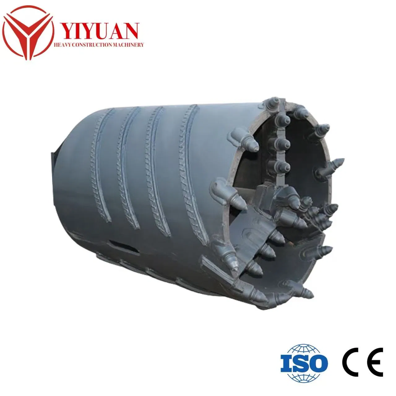 Heavy Duty Drilling Bit with Crossing Cutter for Alluvial Rock and Riverbed Conditions