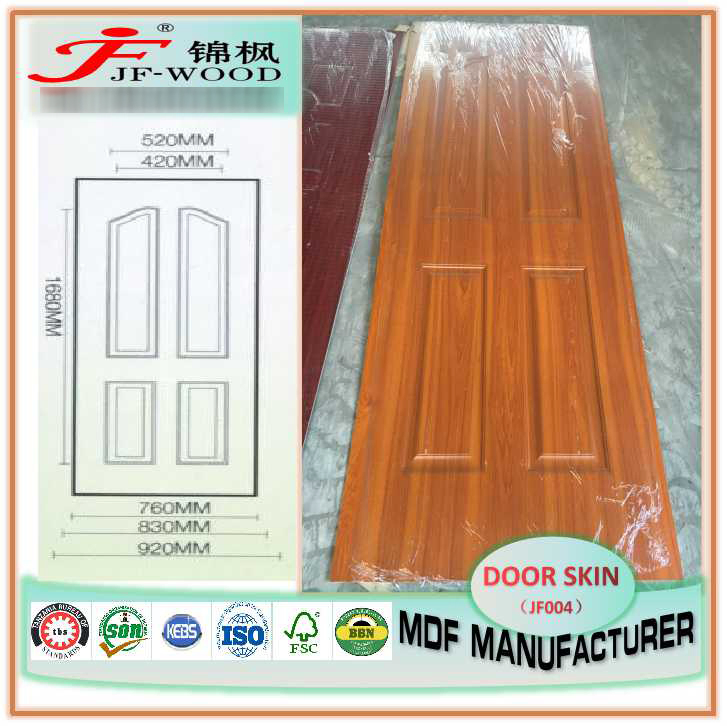 Door Skin with Natural Veneer