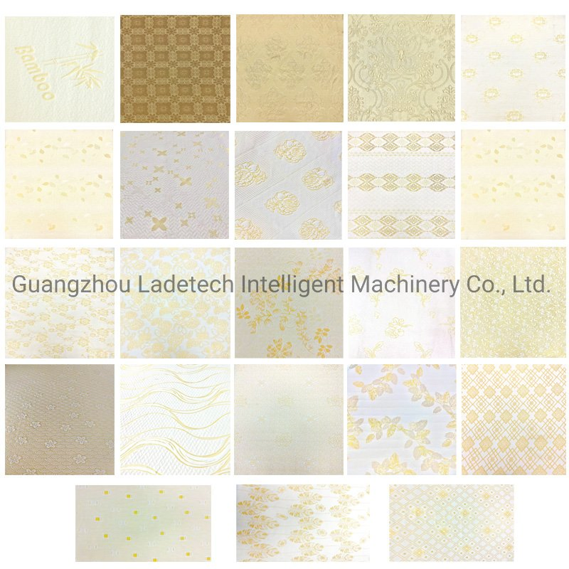 Mattress Fiber Jacquard Ticking Knitted Fabric