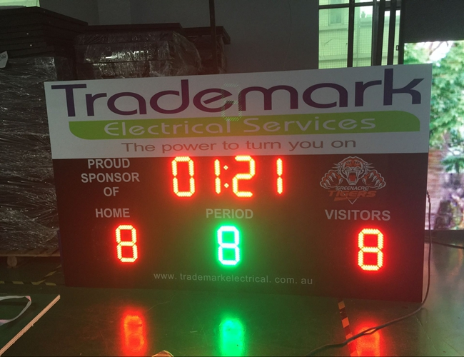 Digital LED Basketball Scoreboard LED Football Scoreboard Digital LED Score Display Board