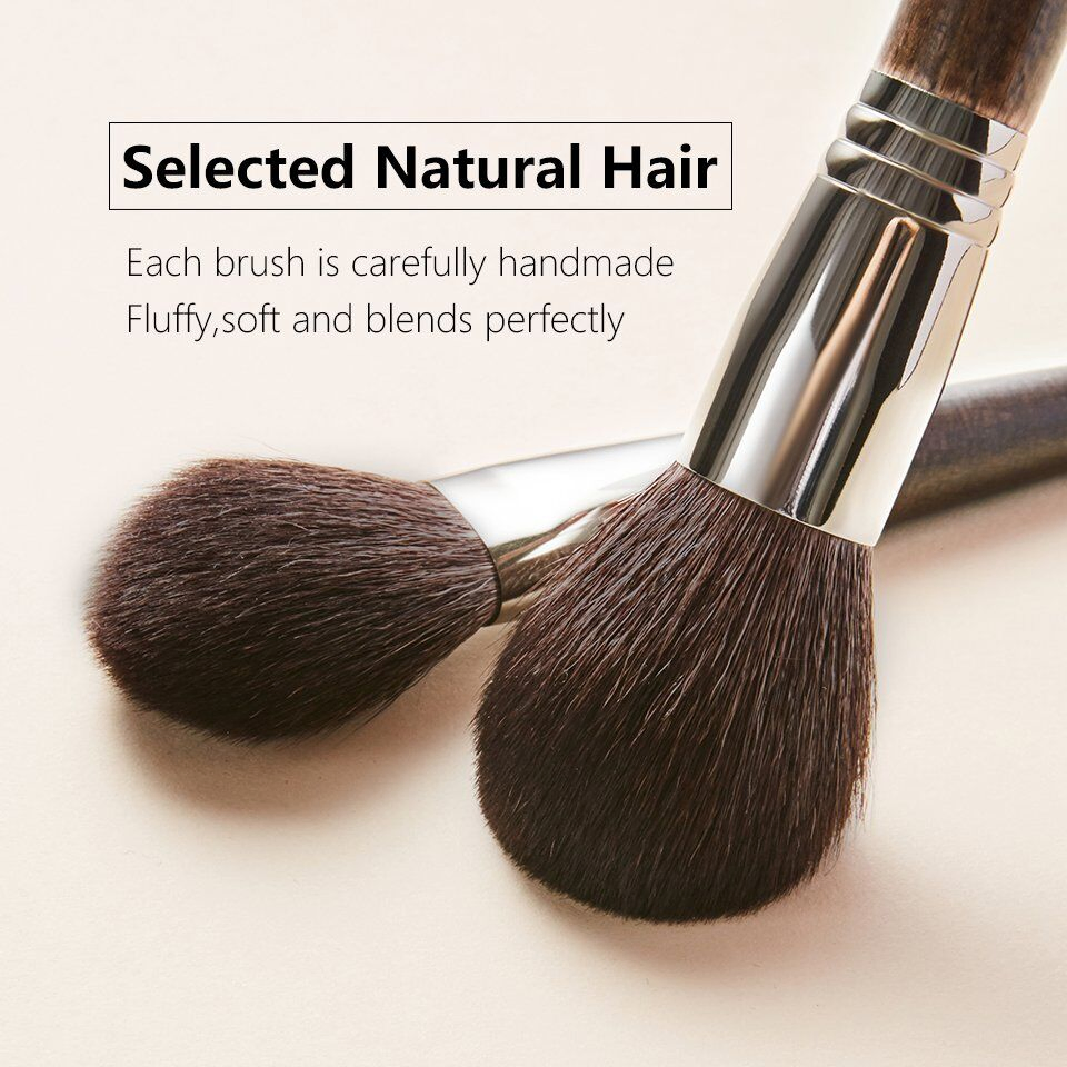 24 PCS Professional Makeup Brush Set Wooden Handle Synthetic Animal Hair Custom Cosmetic Makeup Brush