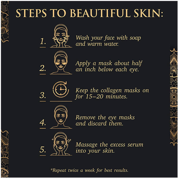 Collagen Gold Dark Circles Treatment Hydrating Under Eye Patches Mask