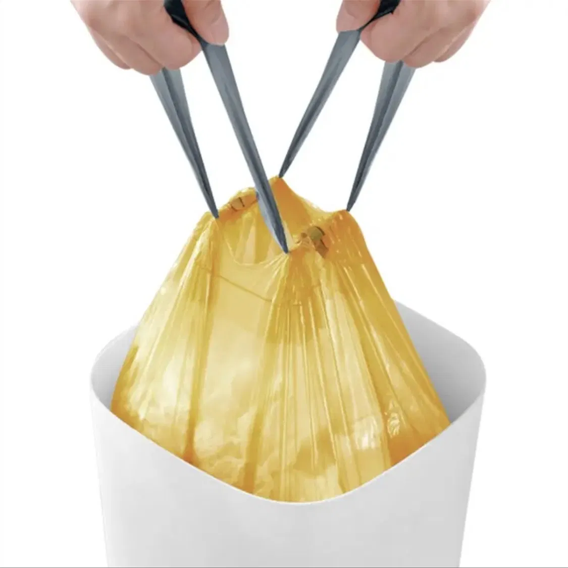 OEM Large Trash Bags with Drawstring Handle Factory Price
