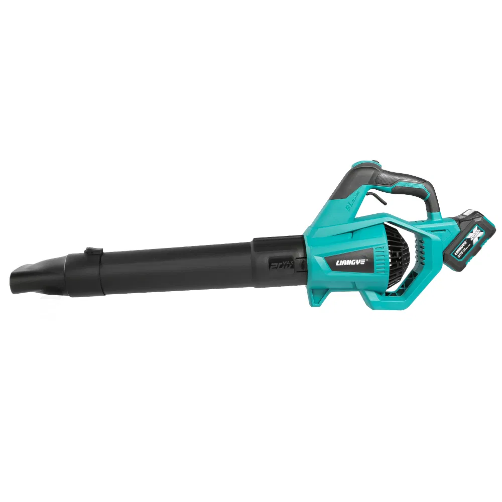 Lawn Garden Tools Portable Light Electric 20V Brushless Motor Battery Power Air Leaf Blower 650m3/H