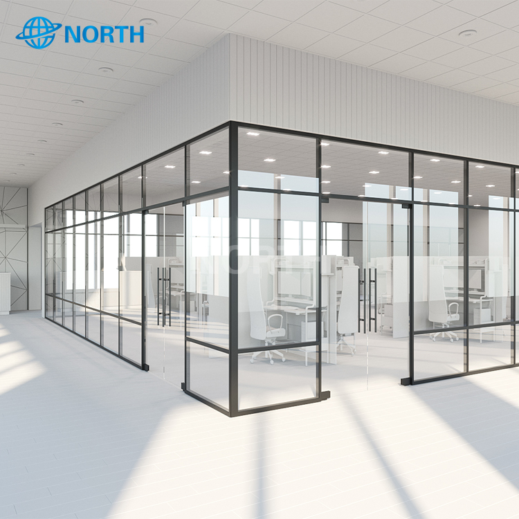 Gradient Acid Etched Ultra Clear Glass Frost Glass for Partition