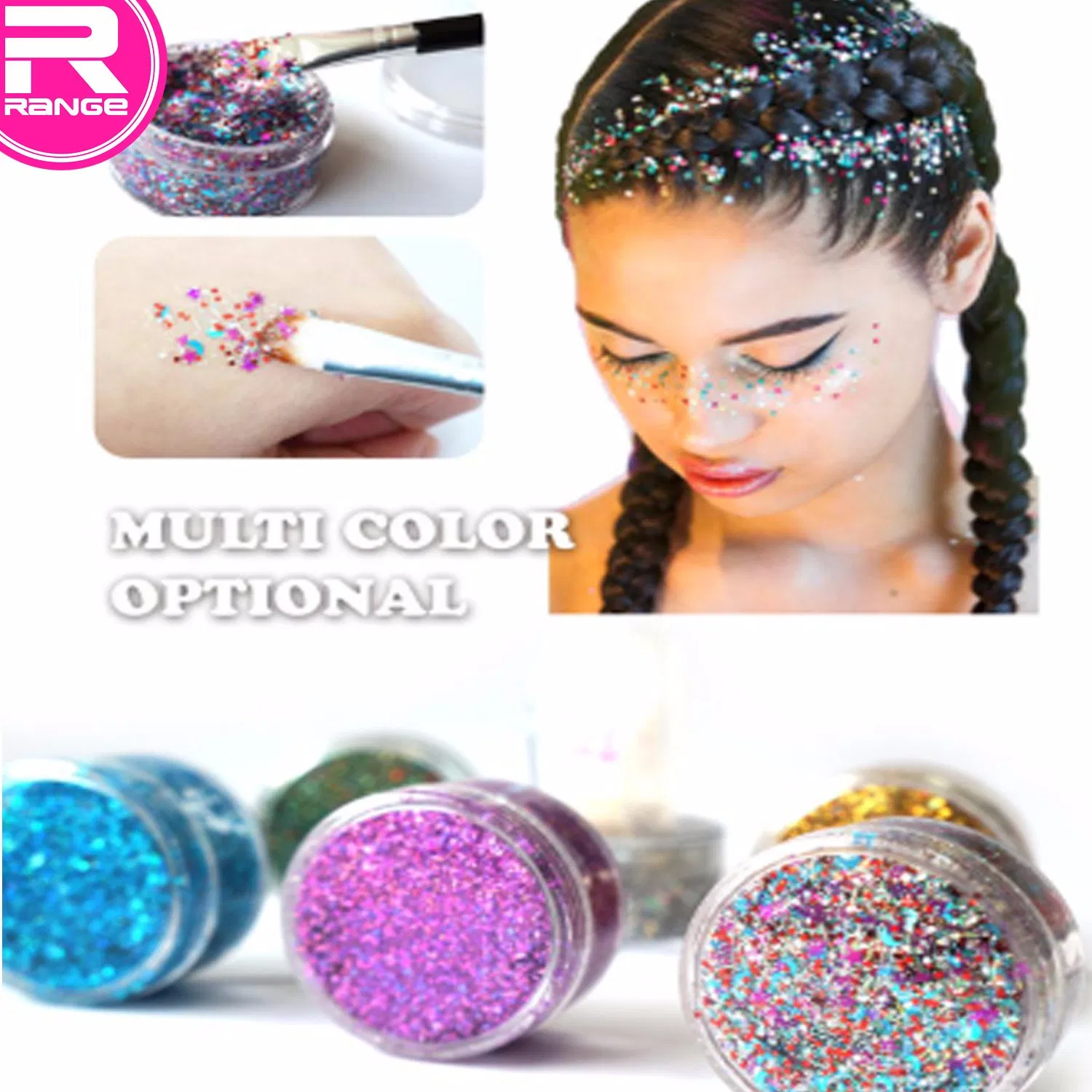 Mermaid Color Glitter for Face and Body Decoration
