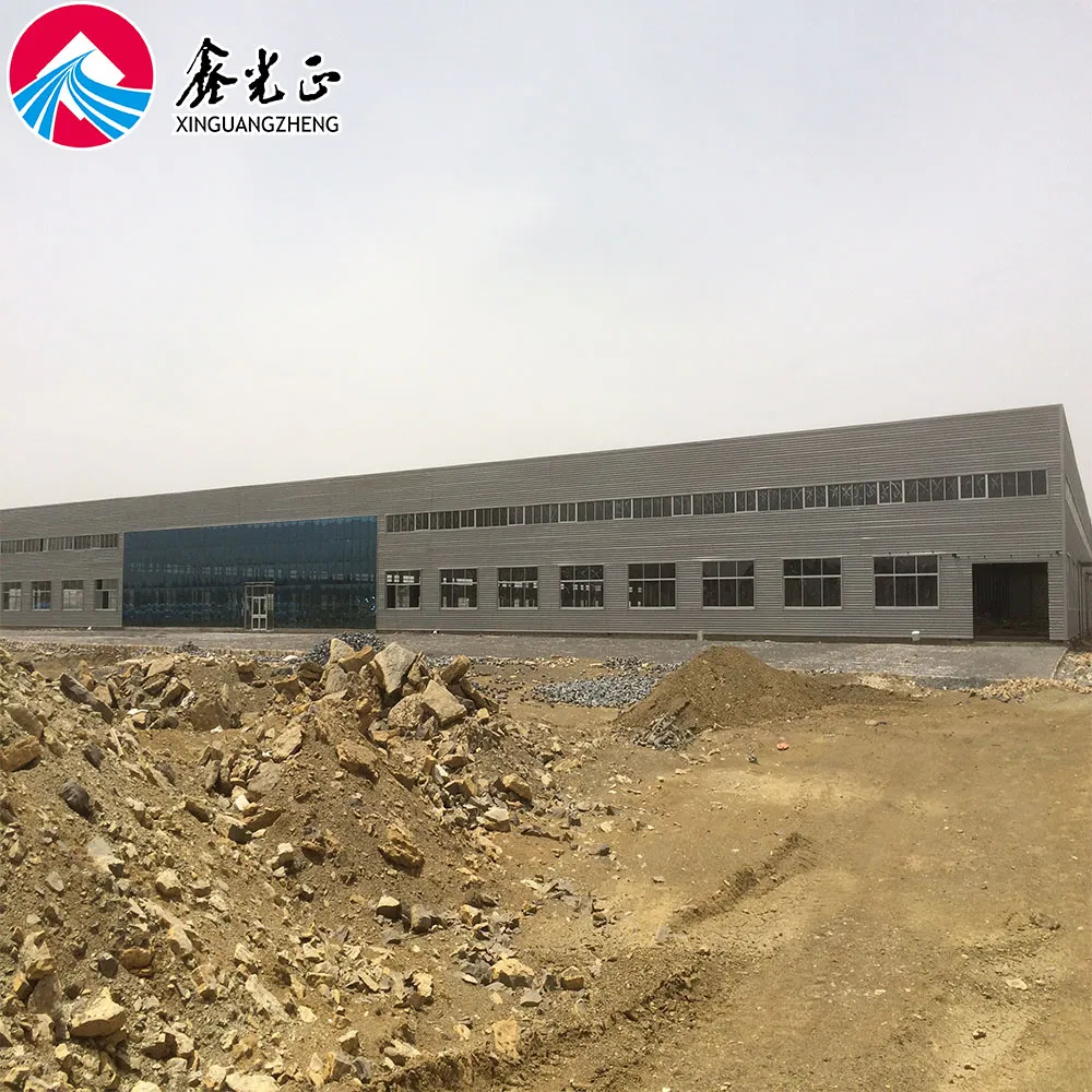 Prefabricated Metal Warehouse Steel Structure Construction with Economic Price