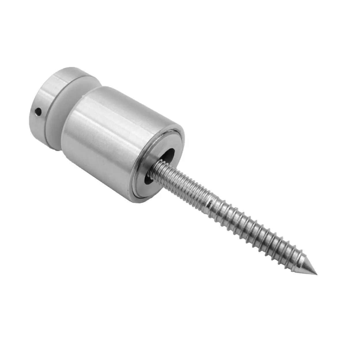 2"*2" Stainless Steel Round Standoffs Glass Adjustable Spacer Standoffs