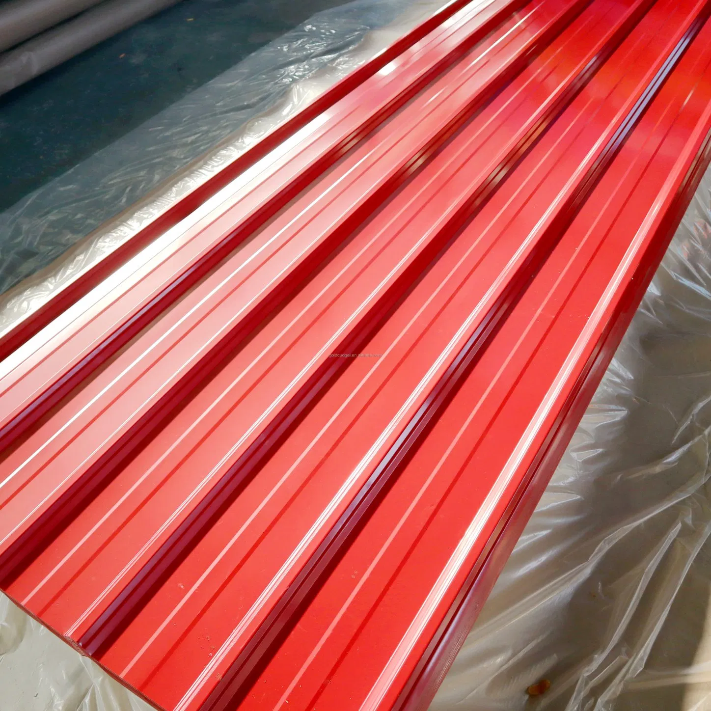 Roof Roof Color Steel Tile Water Corrugated Color Coated Plate Site Plant Iron Sheet Tile