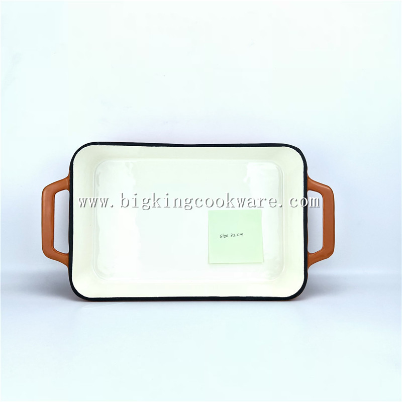 Rectangular Baking Dish for Roasting, Lasagne & Casserole Dishes - Cast Iron