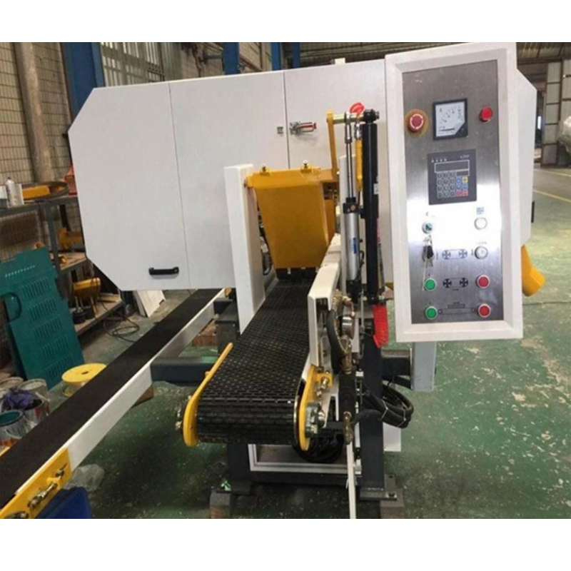 Станок ленточнопильный горизонтальный автоматический по дереву