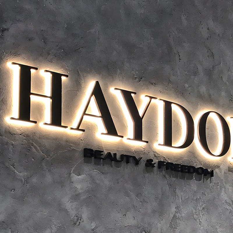 Ezd Factory Price Jewelry Shop Sign Outdoor Backlit Luminous Signage for Business