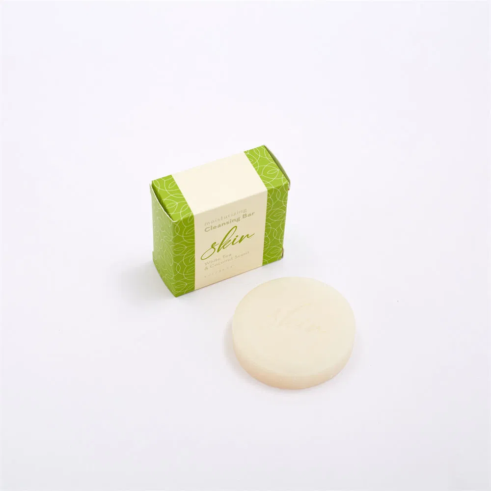 Eco-Friendly Round Hair and Skin Soap Hotel Supplies Vegetable Oil Palm Oil