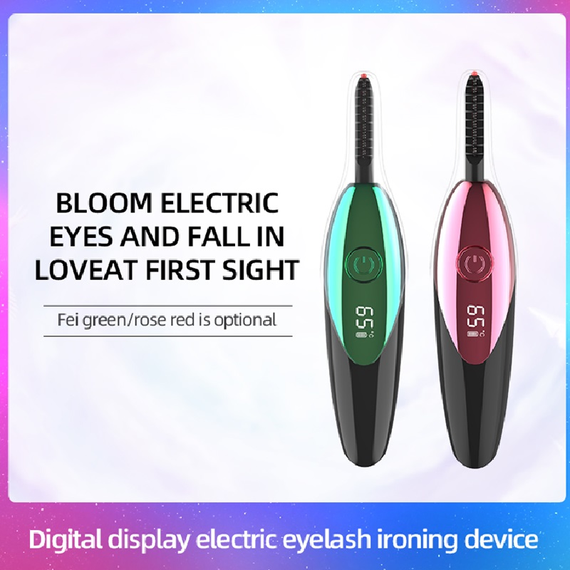 Large Capacity Time-Saving and Fast Electric Heated Eyelash Curler Set