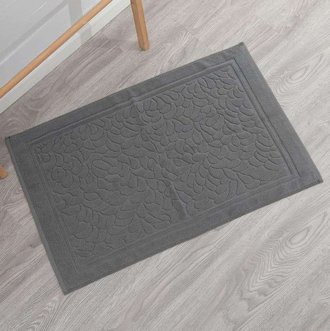 Hotel Soft Absorbent Foot Towel 100% Cotton Thick Non-Slip Bath Mat