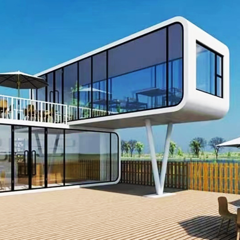 Custom 20FT 40FT Tiny Luxury Prefab Space Capsule House Prefabricated Mobile Modular Homes for Canada