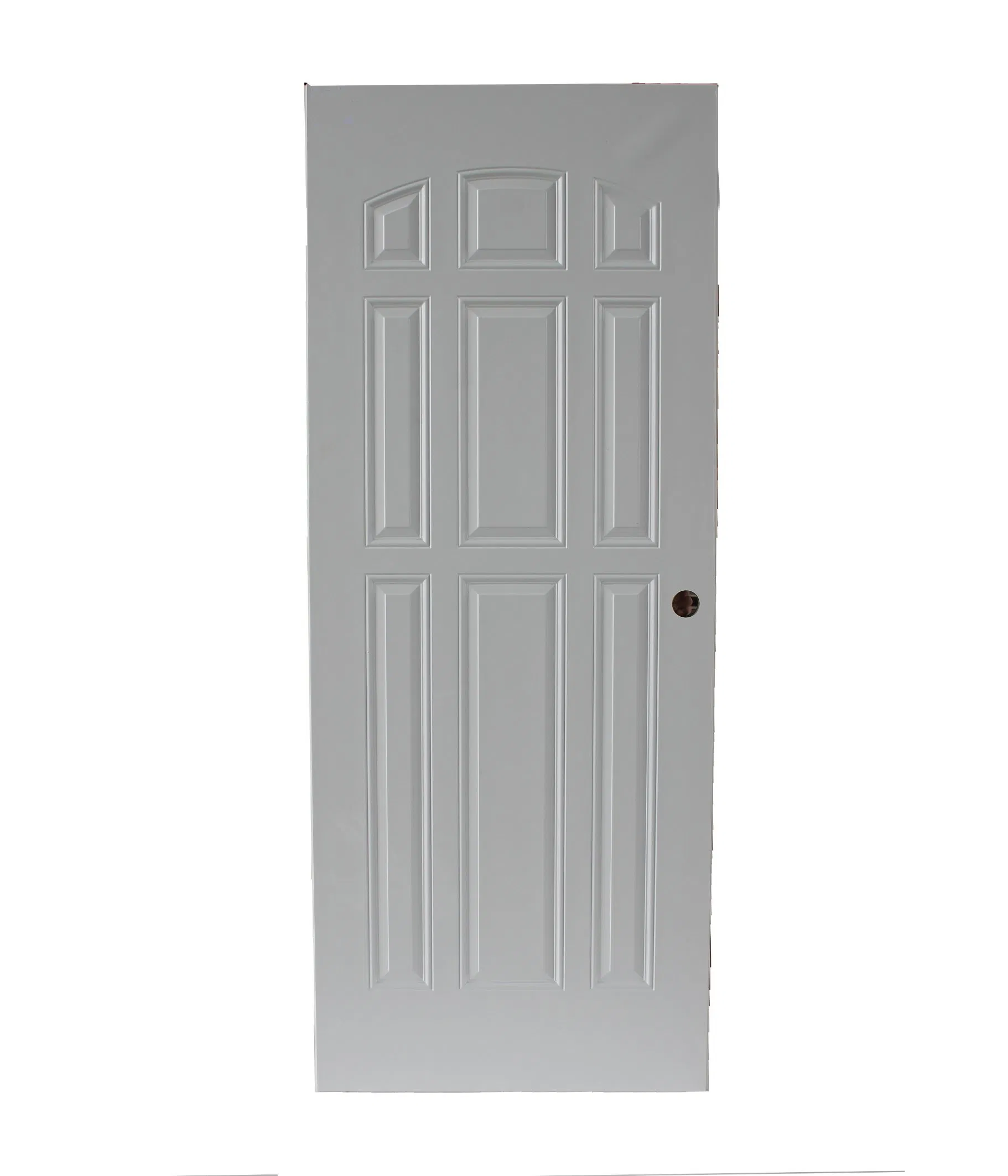 Durable and Affordable Fangda 6 Panel Design PVC MDF Entry Door