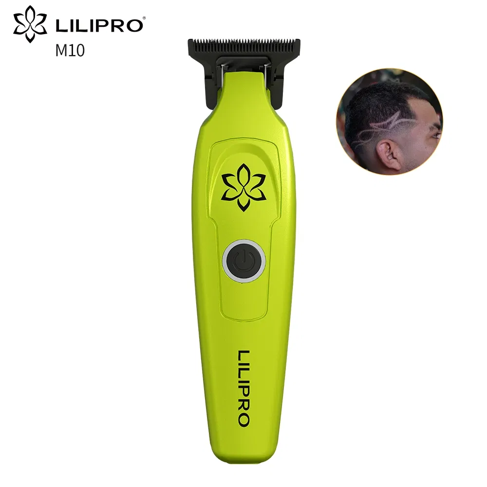 Lilipro M10 Mem Hair Clippers and Beard Trimmer Cordless and Rechargeable T-Blade Trimmer for Barbers