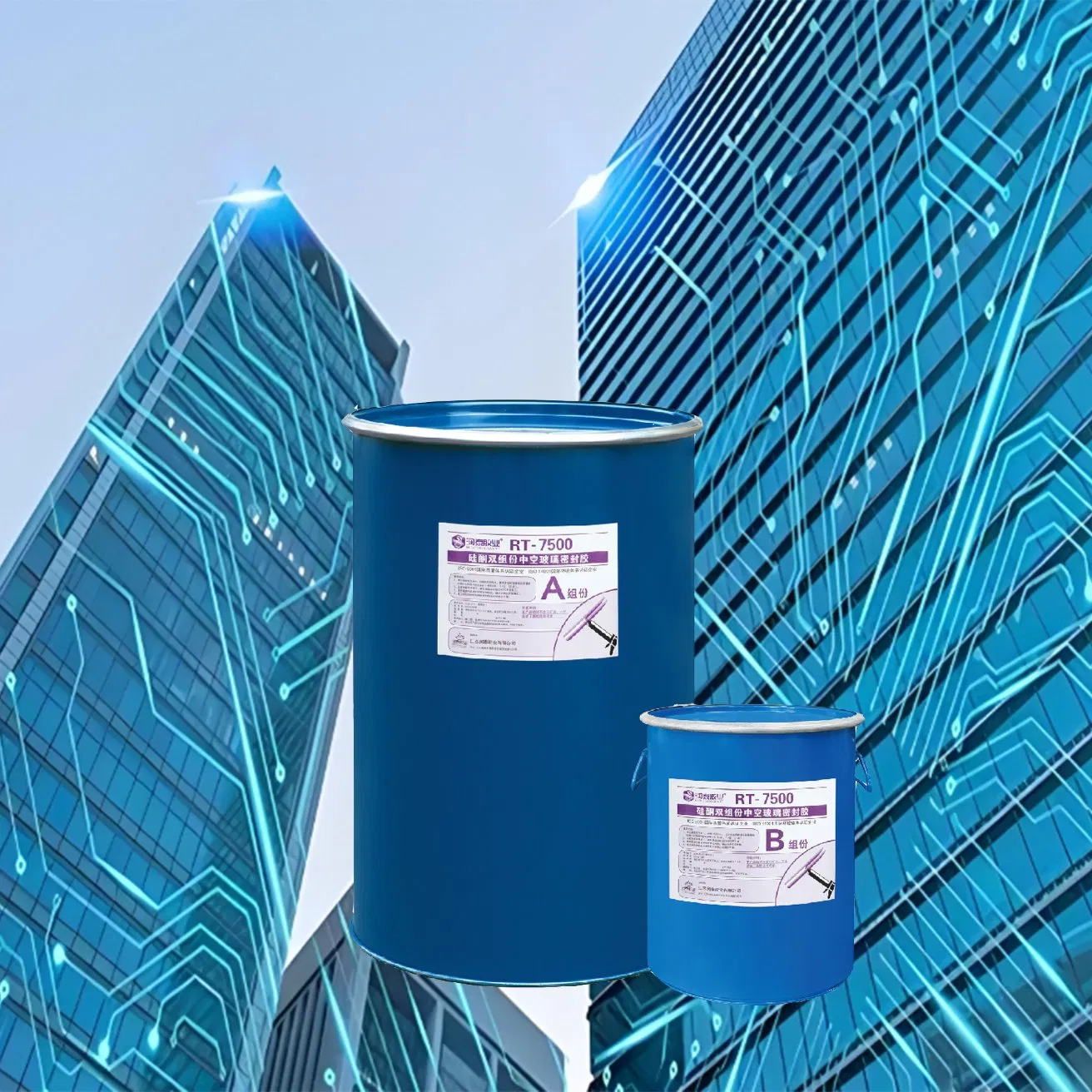 Runtai Direct Supply From Factory Two-Component Silicone Sealant for Insulating Glass