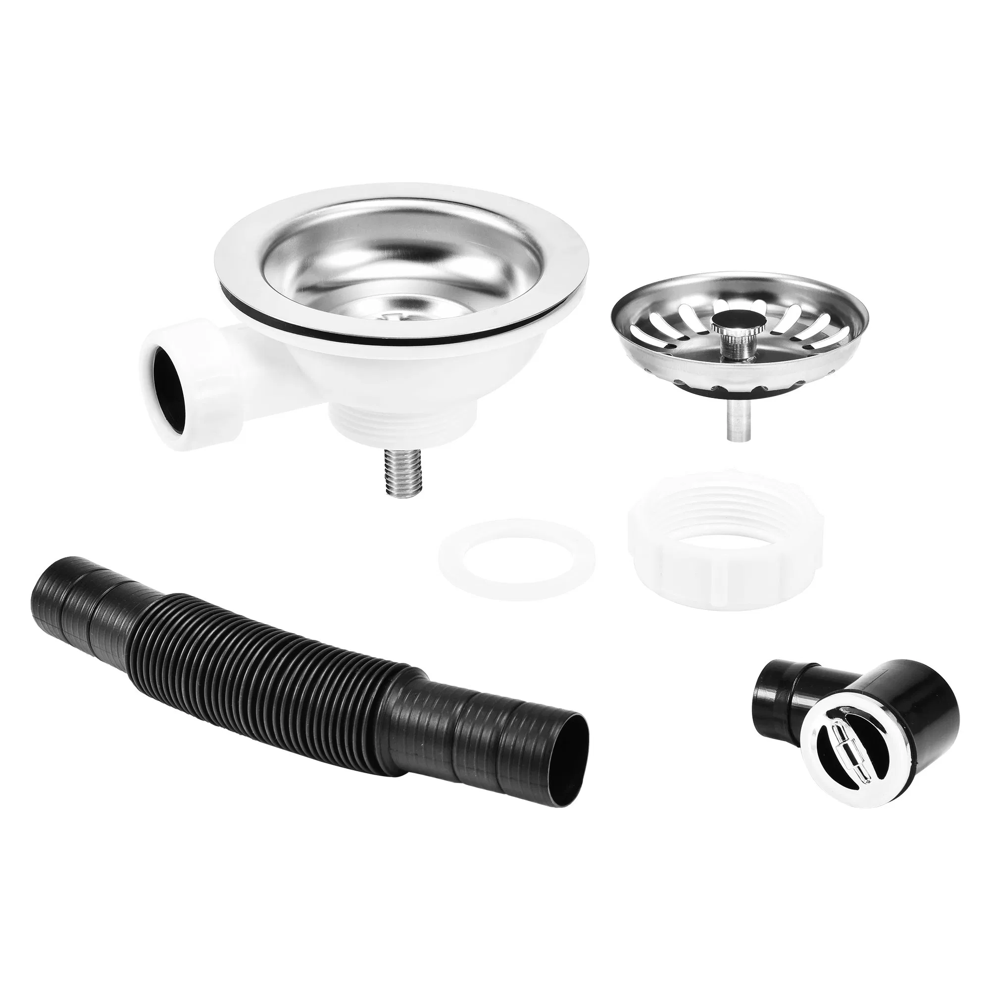 Avonflow E274 Kitchen Sink Strainer Drain with Overflow