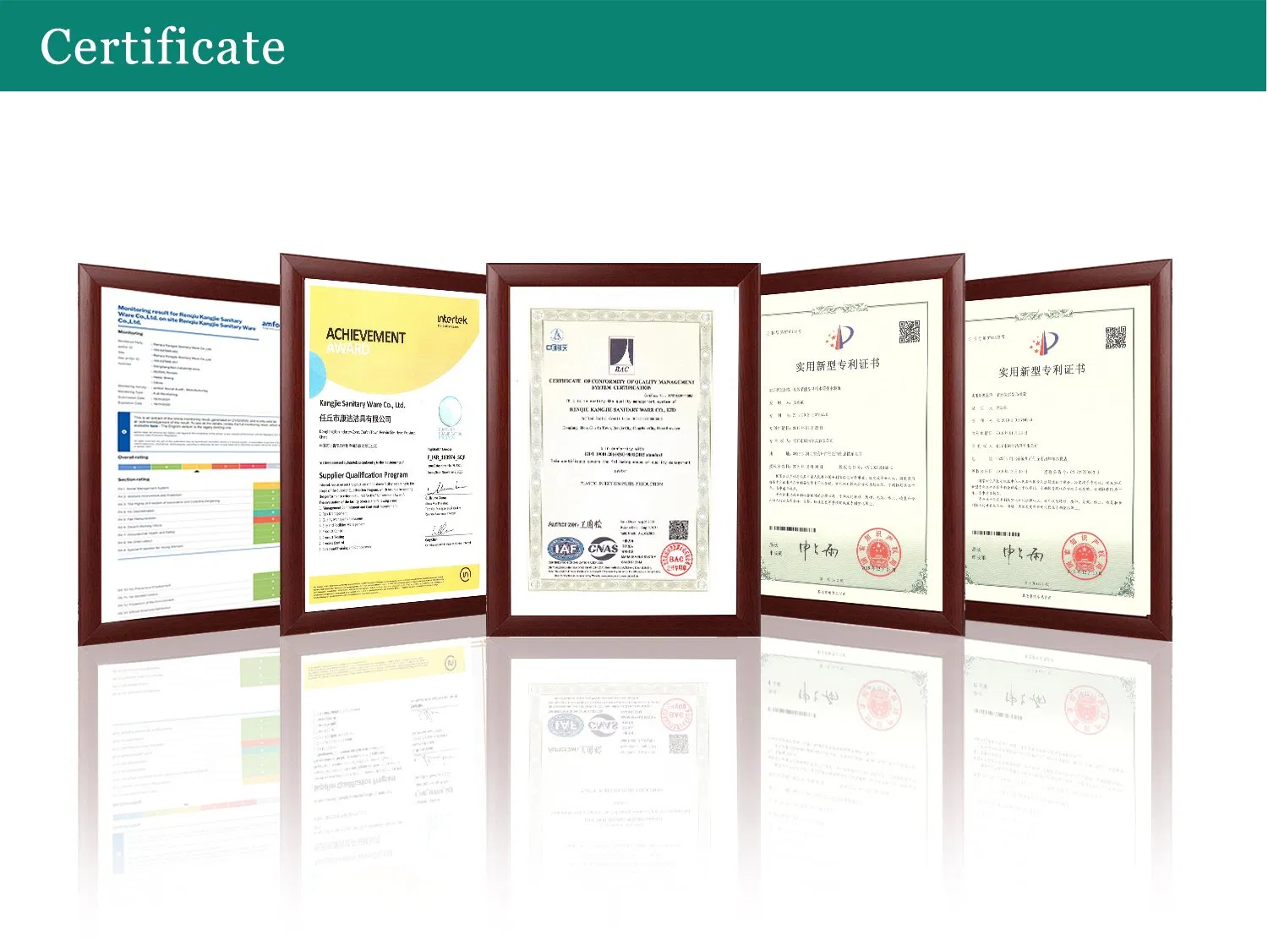 Hot Sale Toilet Flush Fittings Kj-533, 534 Two-Piece PP High Quality Toilet Cistern Fittings