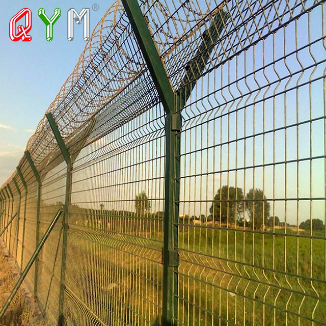 High Security Airport and Prison Barbed Wire Fence Panel