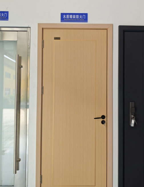 Insulated Wooden Fire Door