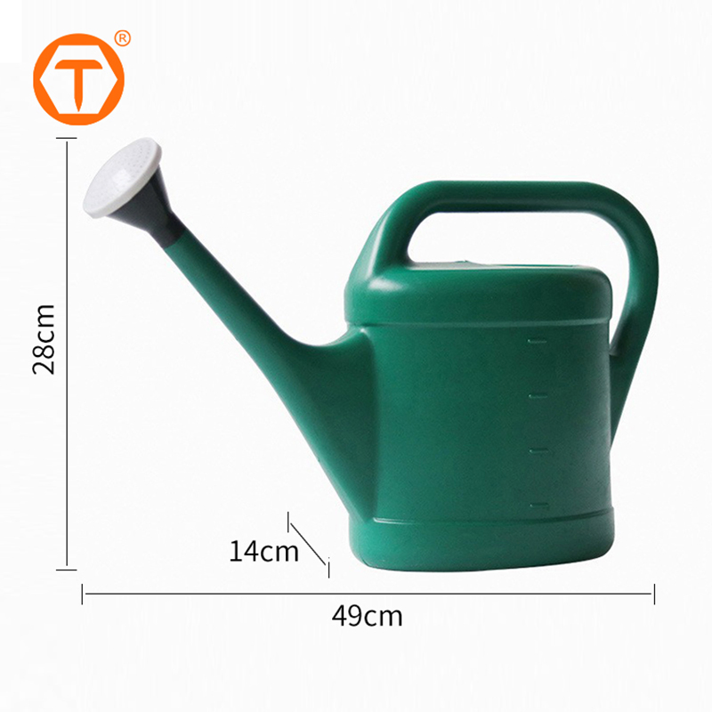 5L 8L Custom Water Plant Pot Large Capacity Long Spout Cute Flower Plastic Garden Watering Can for Outdoor Plants