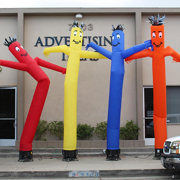 5m Height Single Leg Advertising Inflatable Air Dancer