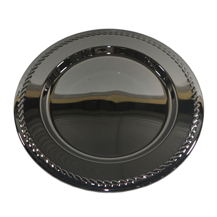2022 Hot Selling 13 in. Gold Stainless Steel Base Plate for Wedding