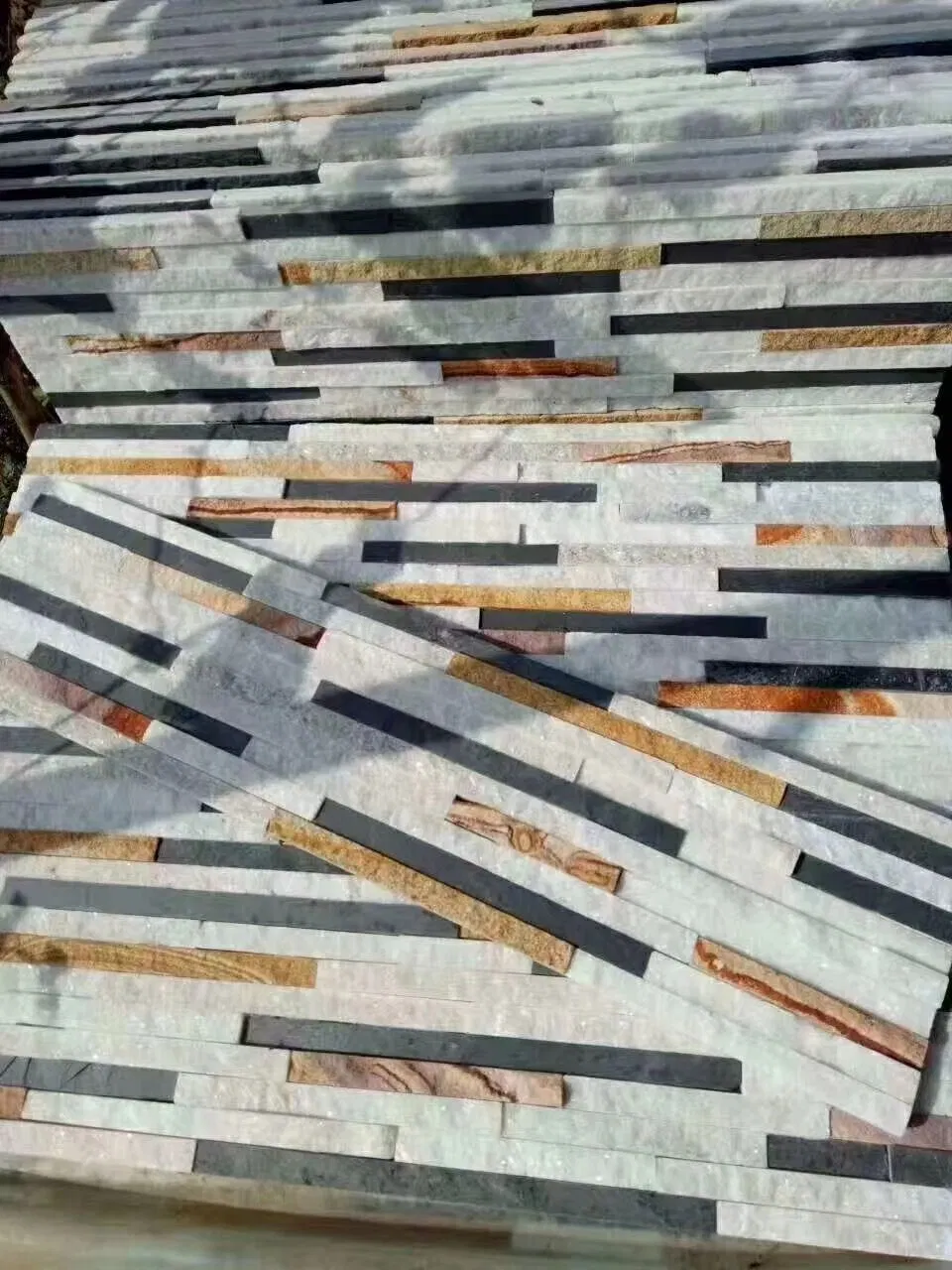 Multicolor Rusty Slate Culture Stone Tiles for Roofing Walling Flooring Pool Table Slate