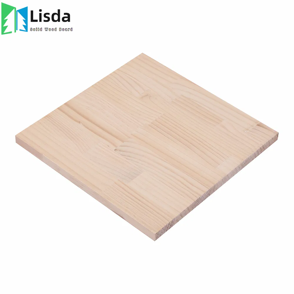 Fine Quality Straight Grain Pattern Radiate Pine Finger Joint Plate