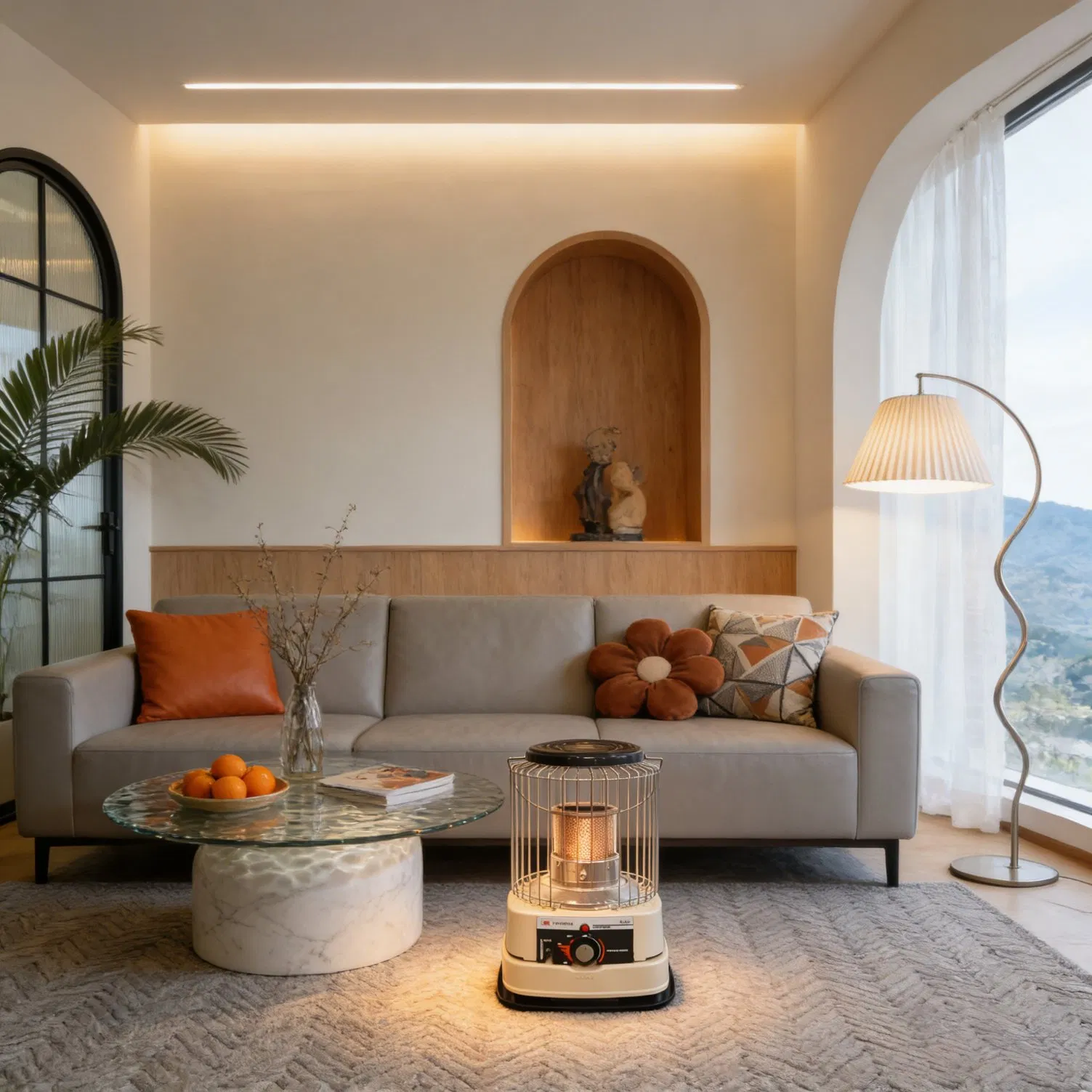 Premium Quality Fast Heating 20000 BTU Kerosene Heater Room Heater for Indoor & Outdoor Heating Oil Heater