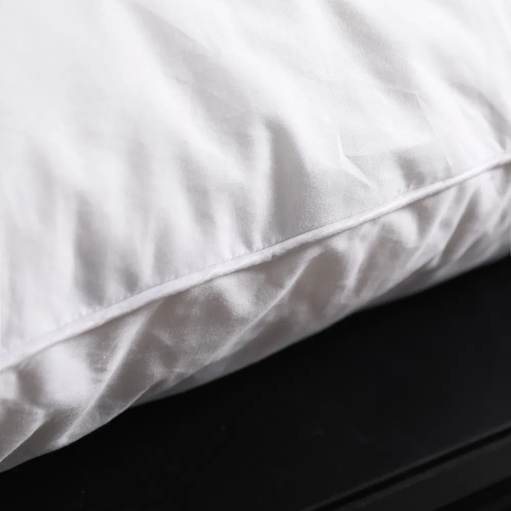 Luxury Natural Sleeping Bed Pillow Microfiber Filling Pillows White Hotel Pillow