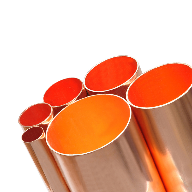 China Factory Wholesale Copper Straight Pipes for Plumbing, Refrigeration, and Building Use
