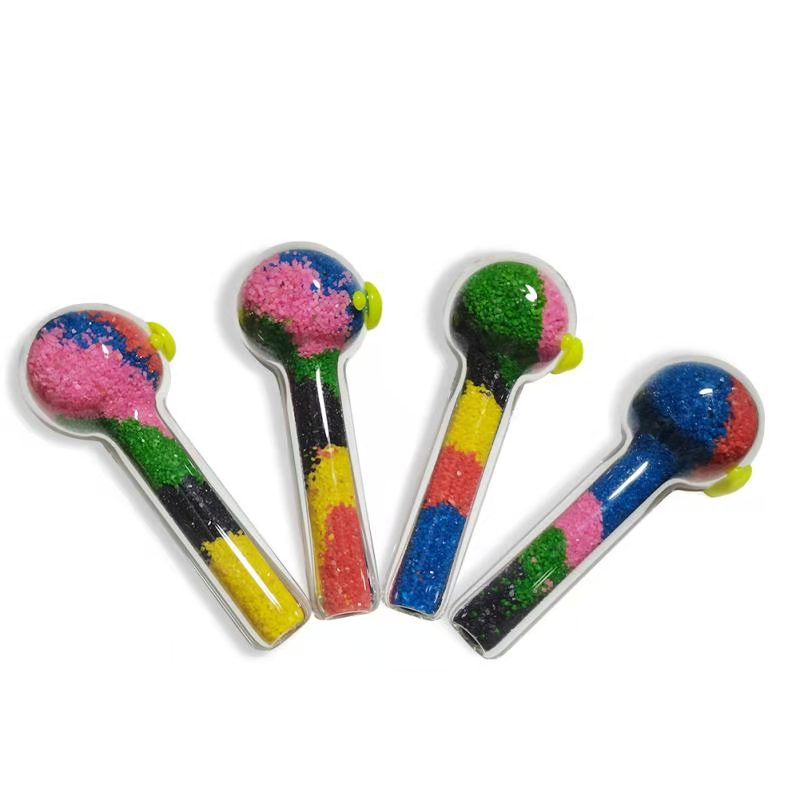 2020 New Arrival Creative Design Hand Made Portable Glass Waterpipes Smoking Glass Pipes