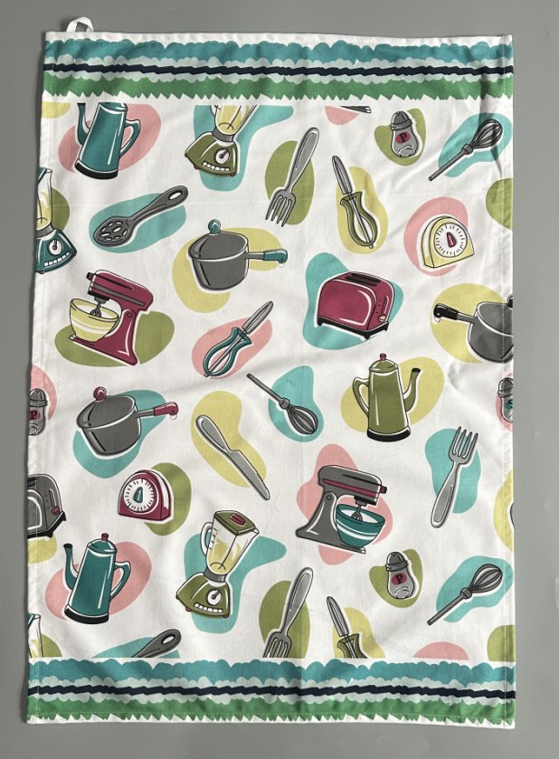 Hot Sales Custom Digital Printed Napkins Tea Towels