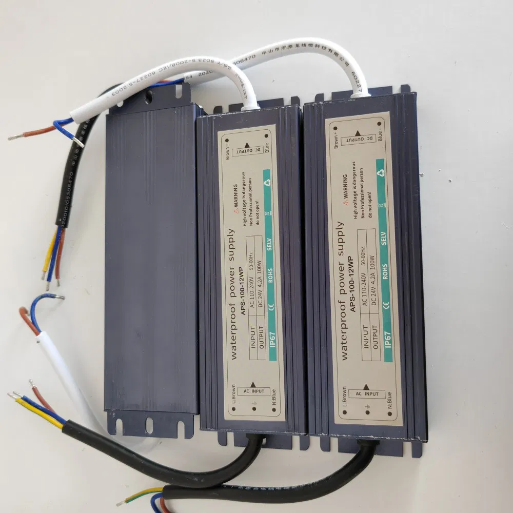 Exterieur Koisk Billboard Banner Stand Using (12V 8.3A-100W IP67) Transformateur LED LED Transformator