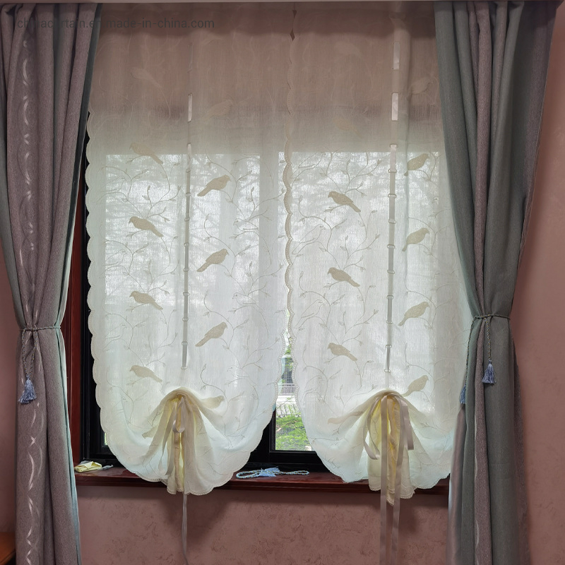 Wholesale Curtain Accessories Roman Shade Bamboo Blinds Cord Control Curtain Roman Blinds