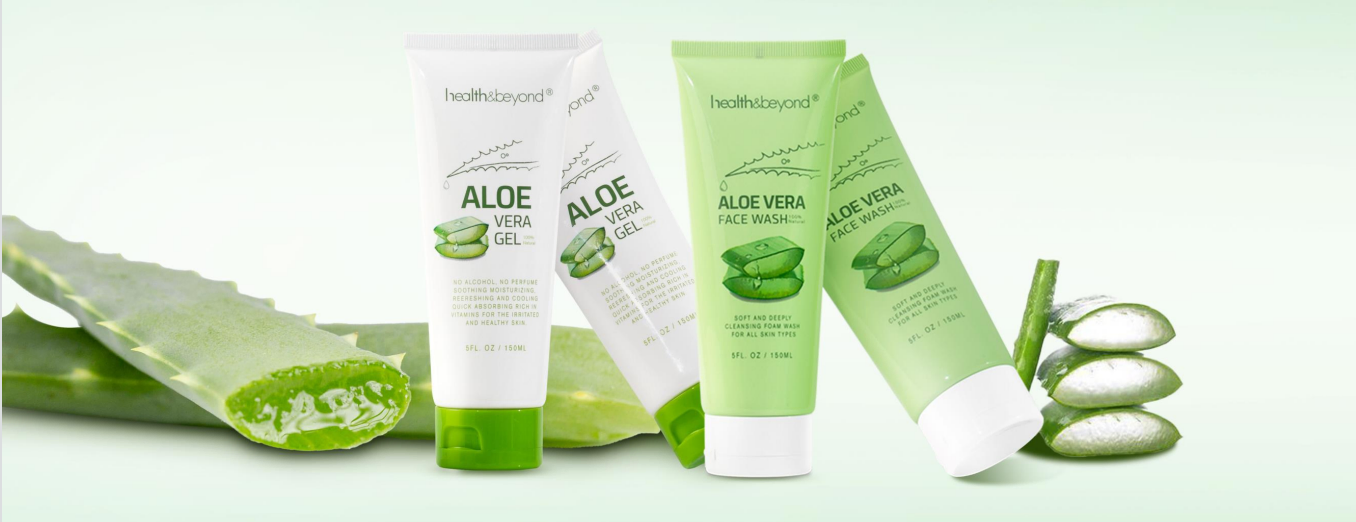 Private Label After Sun Repair Face Skin Care Aloe Vera Gel