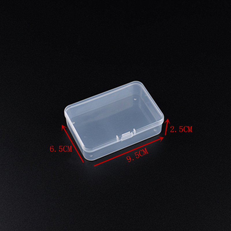 Storage Case Plastic Storage Box Organizer Small Packaging Holder