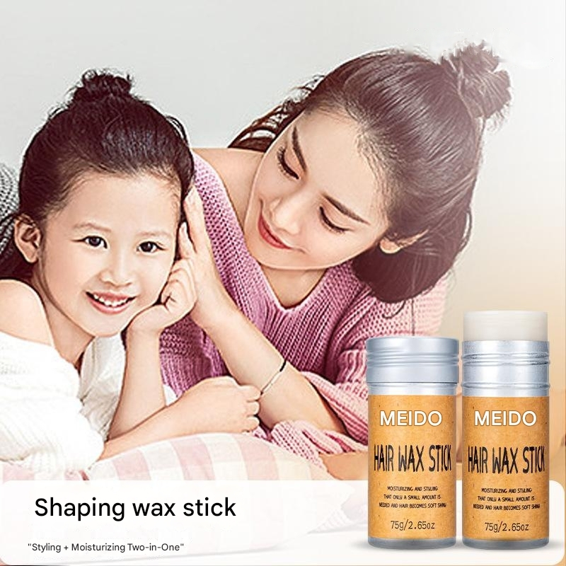 Private Label Hair Wax Stick Finishing Stick Custom Logo Hair Styling Edge Control Pomade Hair Wax Stick