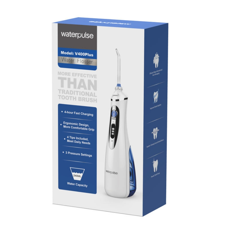 Tooth Cleaning V400plus Cordless Dental Oral Irrigator Water Flosser