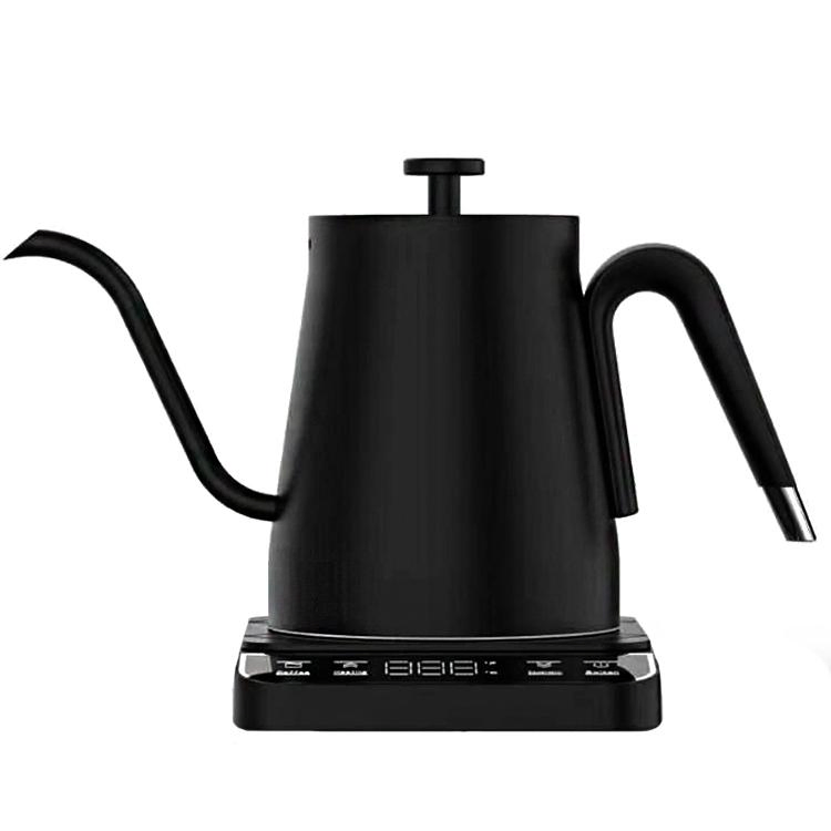Yuekon Temperature-Control Electric Water Kettles Tea Kettle with Touch Screen for 800ml Smart Goose Neck Stainless Steel Kettle