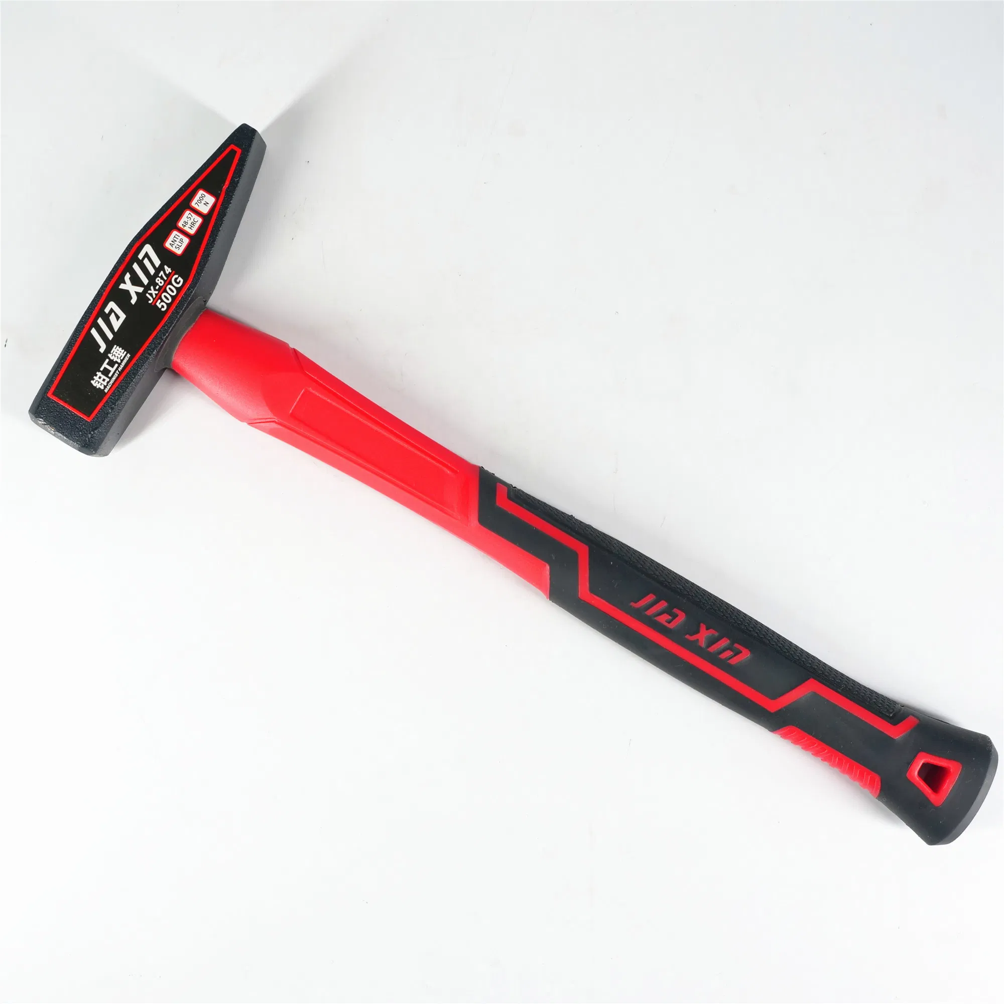 8~18oz Forged Carbon Steel Cross Pein Hammer with Fiberglass Handle