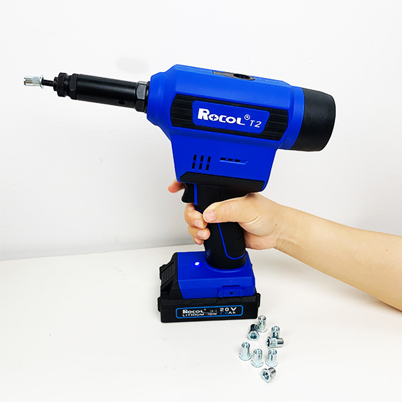 M3-M12 Rivet Nuts Imperial Size Count Function Battery Rivet Nut Gun